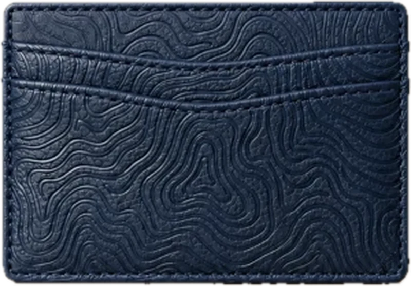 Midnight Navy cardholder, back